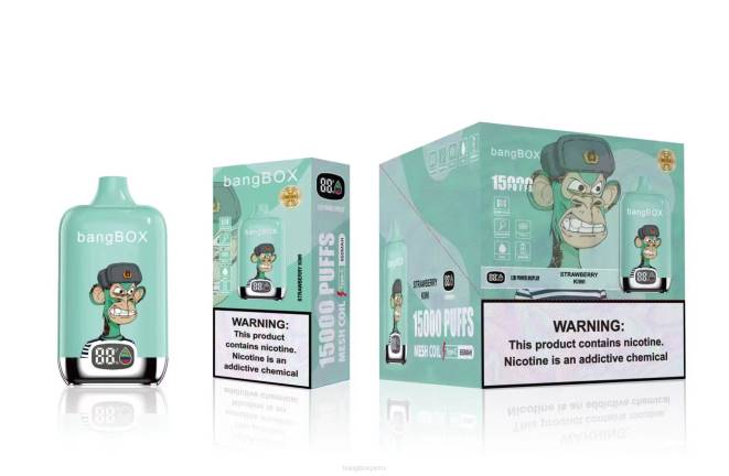 Bang Box Lima 22DR39 kiwi fresa | Bang Box 15000 bocanadas