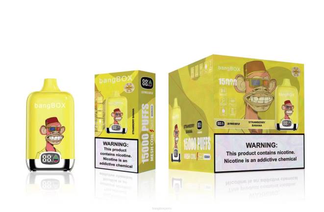 Bang Box Lima 22DR43 plátano fresa | Bang Box 15000 bocanadas