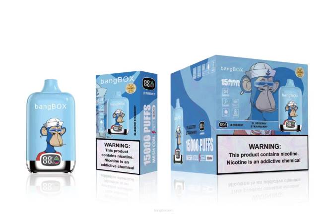 Bang Box Precio 22DR38 fresa arándano | Bang Box 15000 bocanadas