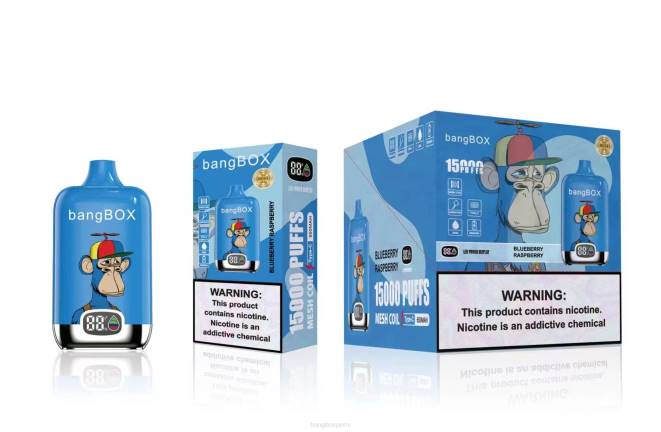 Bang Box Precio 22DR46 frambuesa arándano | Bang Box 15000 bocanadas