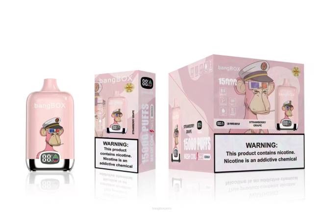 Bang Box Sabores 22DR44 uva fresa | Bang Box 15000 bocanadas