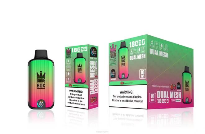 Bang Box Perú 22DR97 sandía frambuesa | Bang Box 18000 bocanadas