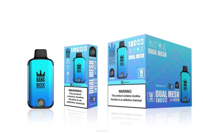 Bang Box Precio 22DR90 hielo de arándanos | Bang Box 18000 bocanadas