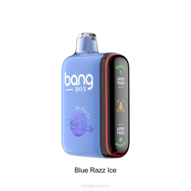 Bang Box Precio 22DR26 hielo azul | Bang Box Pantalla de potencia inteligente de 9000-18000 inhalaciones