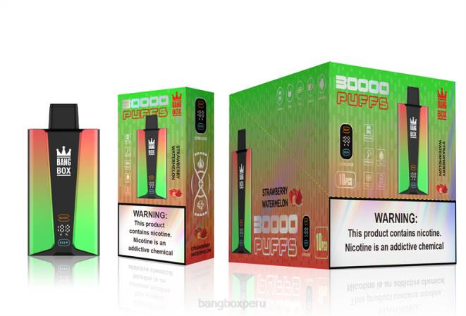 Bang Box Lima 22DR75 sandia fresa | Bang Box Pantalla inteligente de 30000 inhalaciones