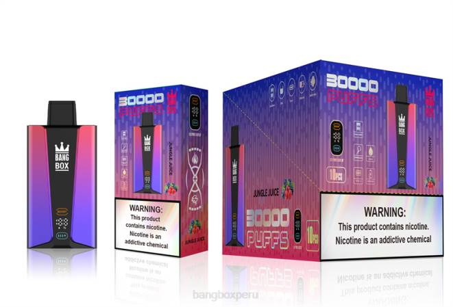 Bang Box Precio 22DR78 jugo de la selva | Bang Box Pantalla inteligente de 30000 inhalaciones