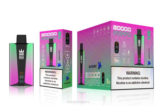 Bang Box Precio 22DR82 estallido azul | Bang Box Pantalla inteligente de 30000 inhalaciones