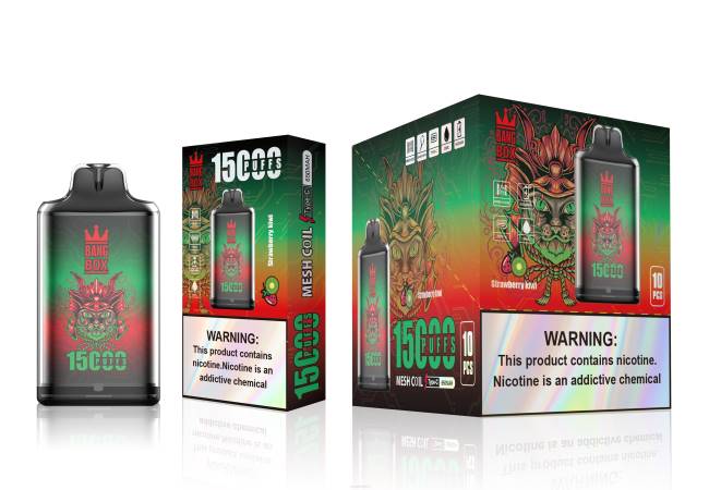 Bang Box Sabores 22DR100 kiwi fresa | Bang Box s1-15000 bocanadas