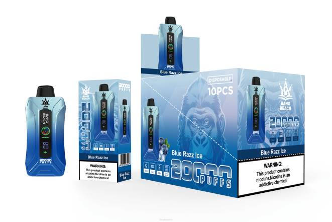Bang Box Lima 22DR11 hielo azul | Bang Beach vape elegante de la pantalla de 20000 soplos